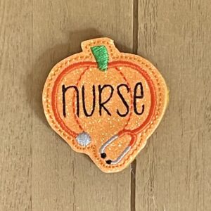 Pumpkin Nurse Stethoscope