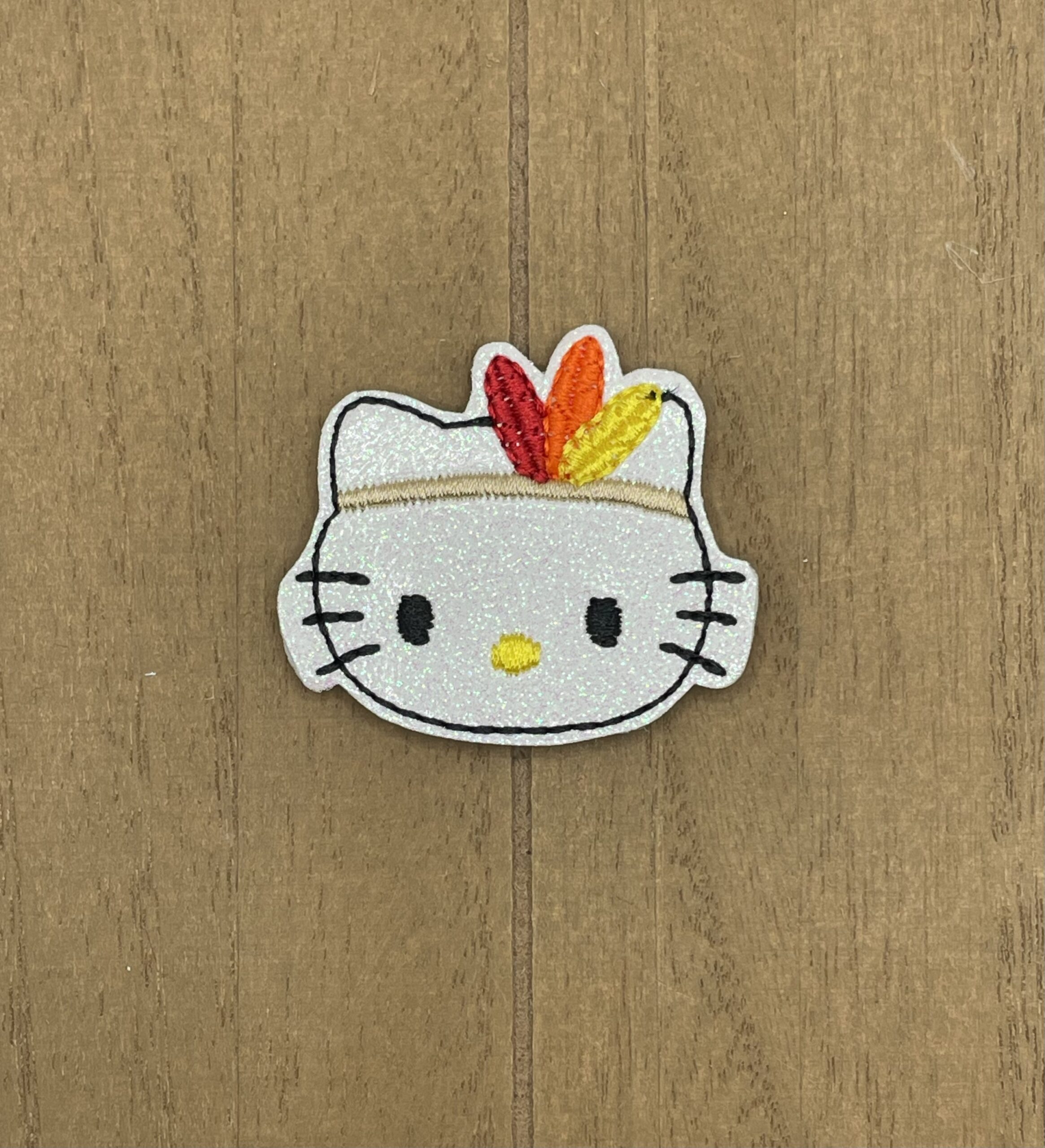 Miss Kitty Feather Headband