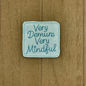 Very Demure Very Mindful in Blue