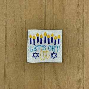 Let’s Get Lit Menorah
