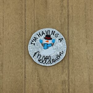 Having a Meltdown Melting Snowman