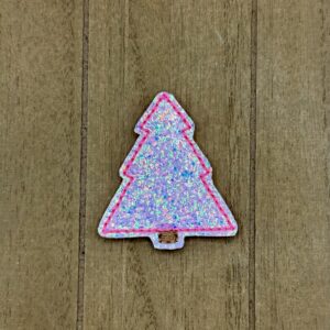 Pink Glitter Christmas Tree