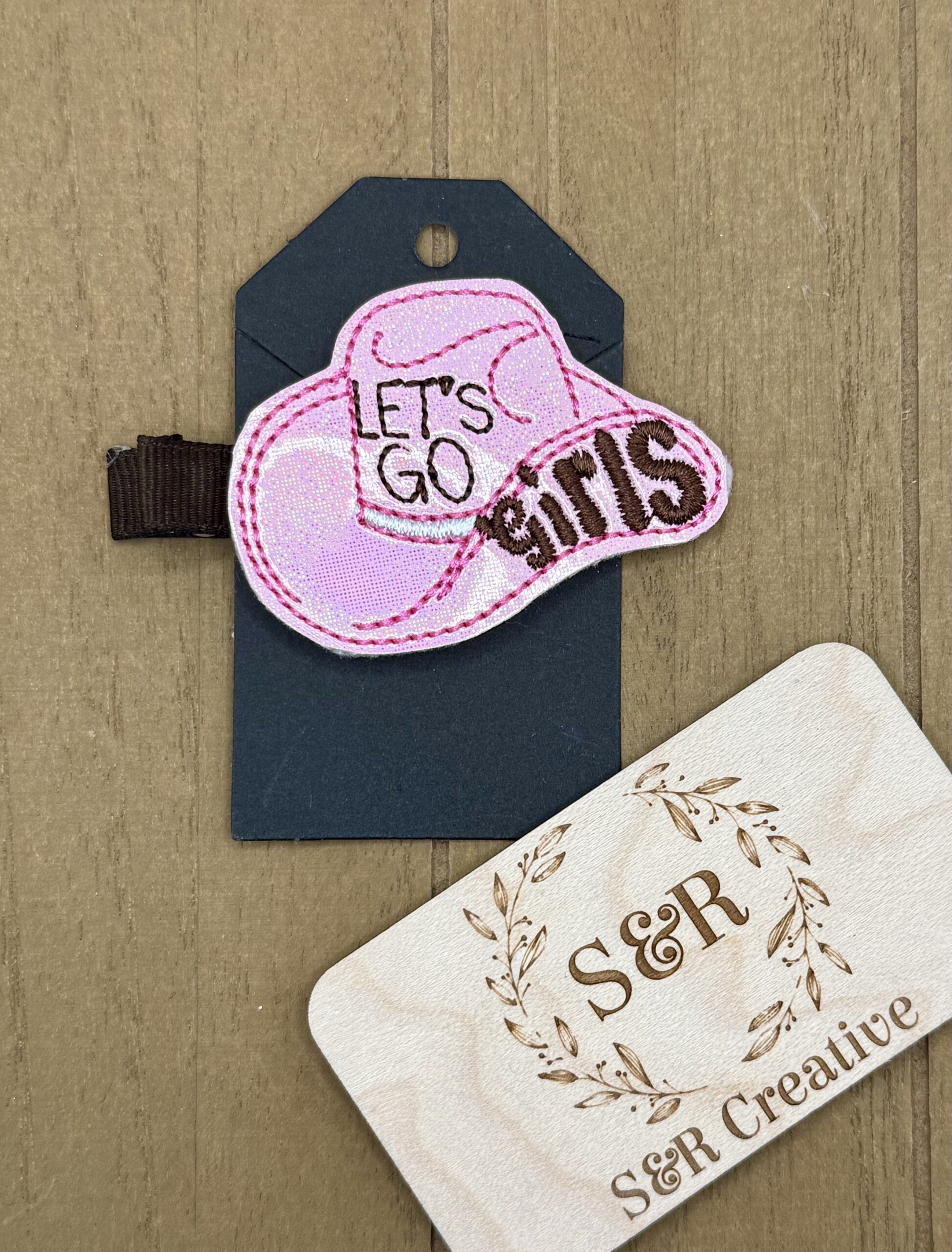 Let's Go Girls Pink Cowboy Hat - Image 2