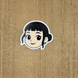 Kpop Demon Hunter Zoe Interchangeable Badge Reel