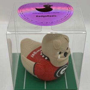 UGA Bulldogs Duck – 3D Printed Duck for Ducking
