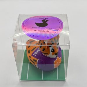 Clemson Tigers Duck – 3D Printed Duck for Ducking | Duck in Orange & Purple