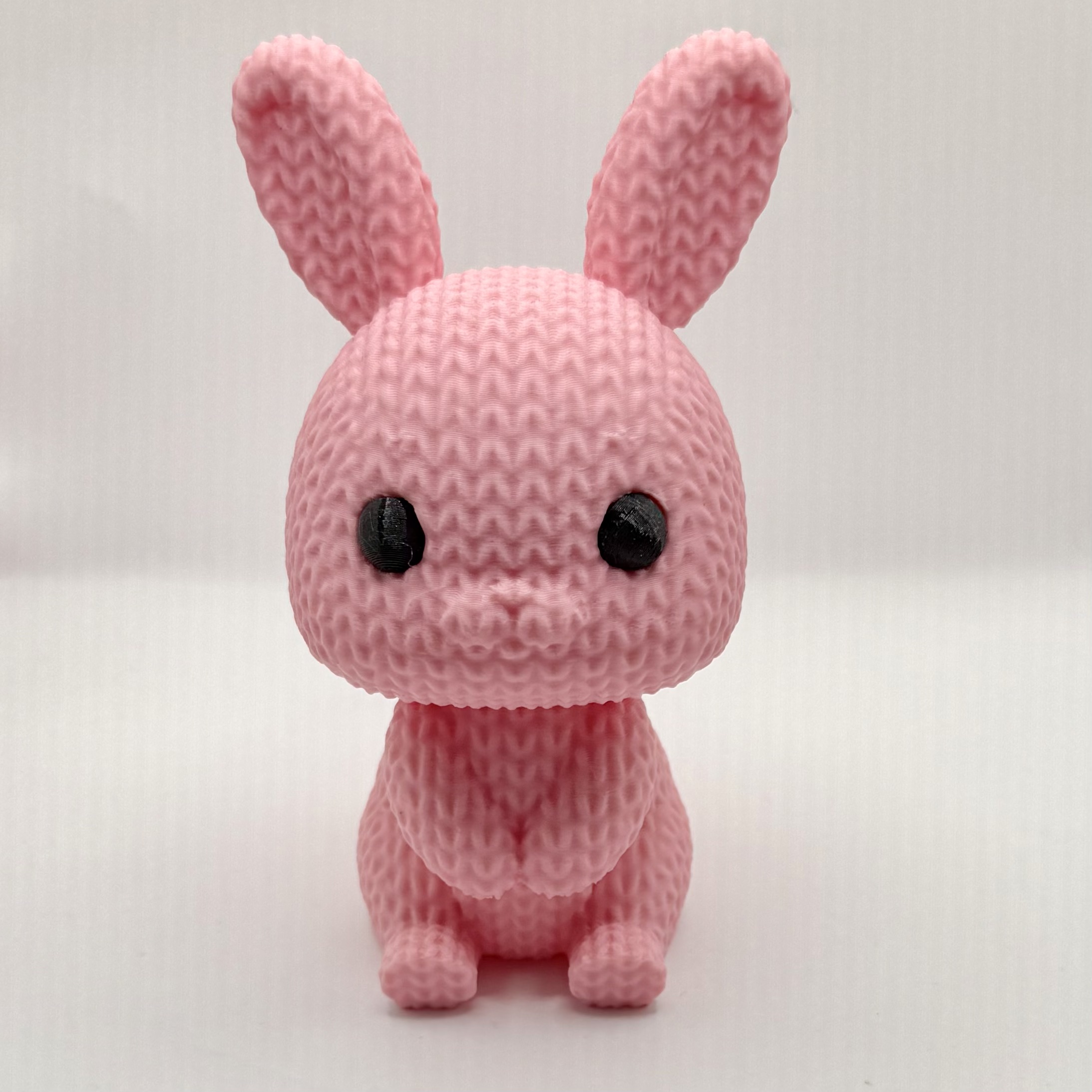 Knitted Pink Bunny