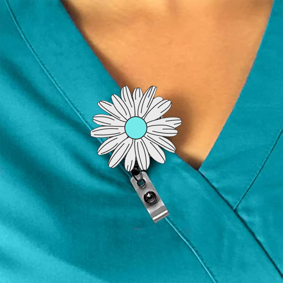 Daisy Interchangeable Badge Reel