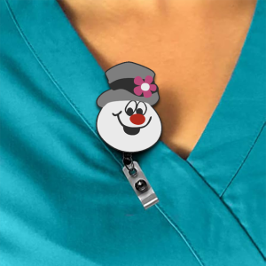 Frosty Interchangeable Badge Reel