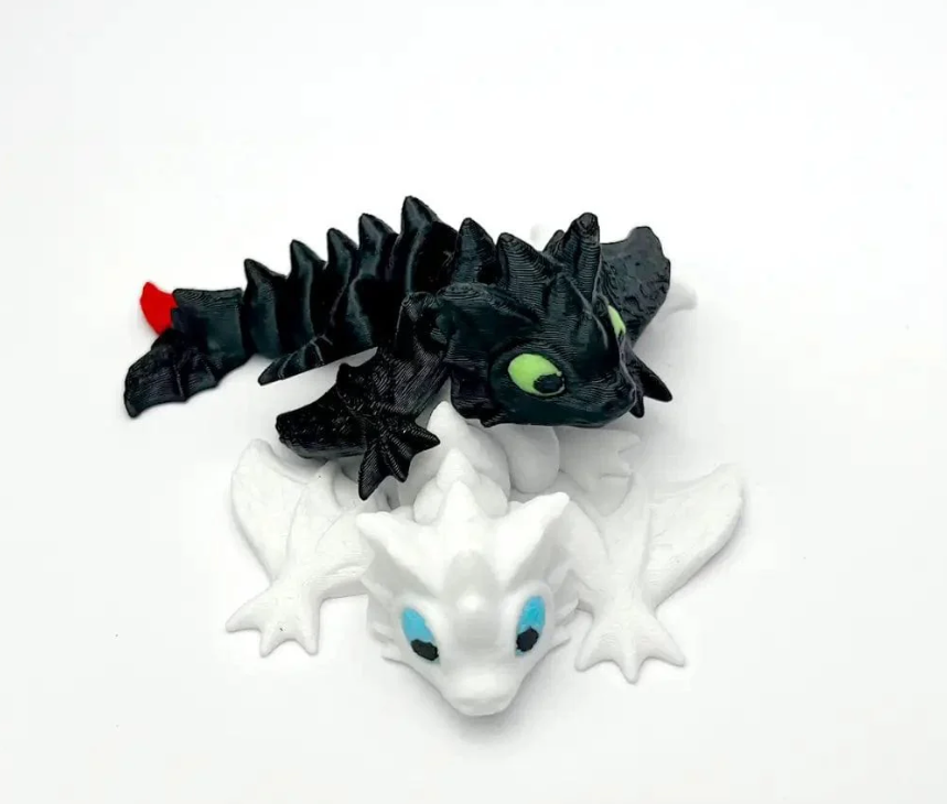 Toothless / Light Fury Mini Dragon