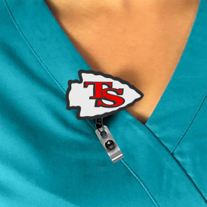 Taylor Swift Kansas City Arrowhead Interchangeable Badge Reel