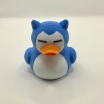 Chill Snorlax Duck | 3D Printed Sleepy Blue Snorlax Duck for jeep Ducking