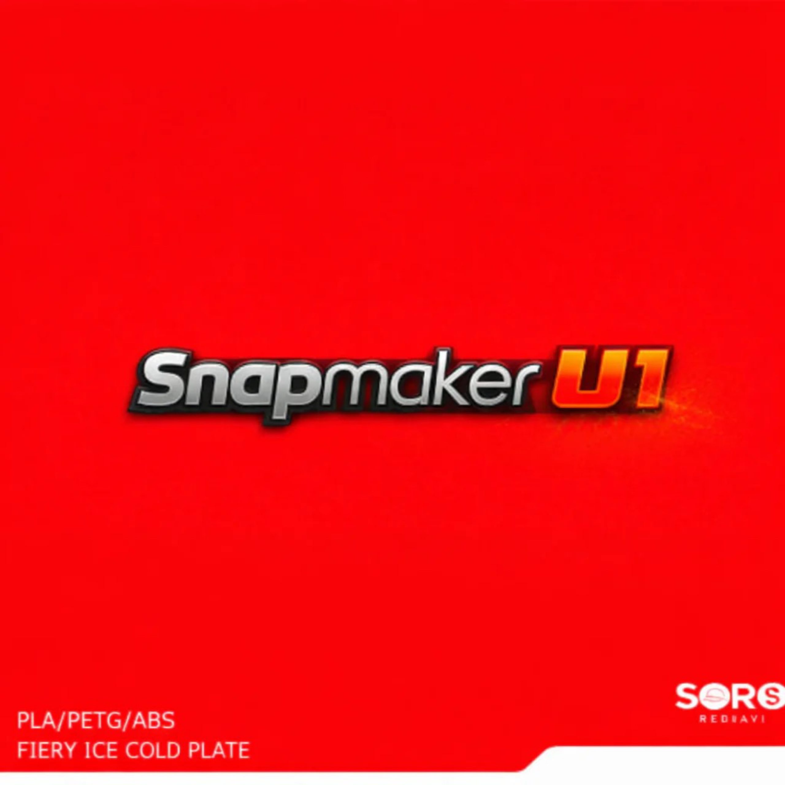 Redeavi Fiery Ice Cold Build Plate Snapmaker U1