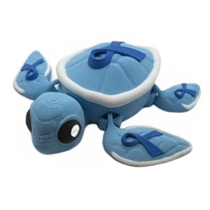 Blue Ribbon Awareness Turtle
