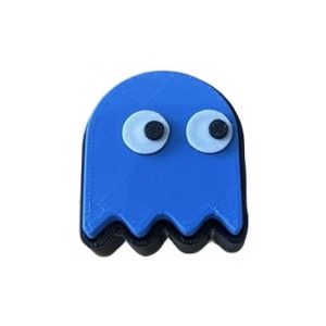 Blue Pac-Man Ghost Clicker
