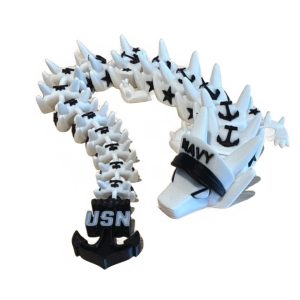 Navy Flexi Dragon