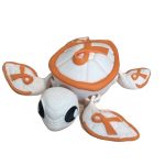 Orange Ribbon Awareness Turtle – leukemia