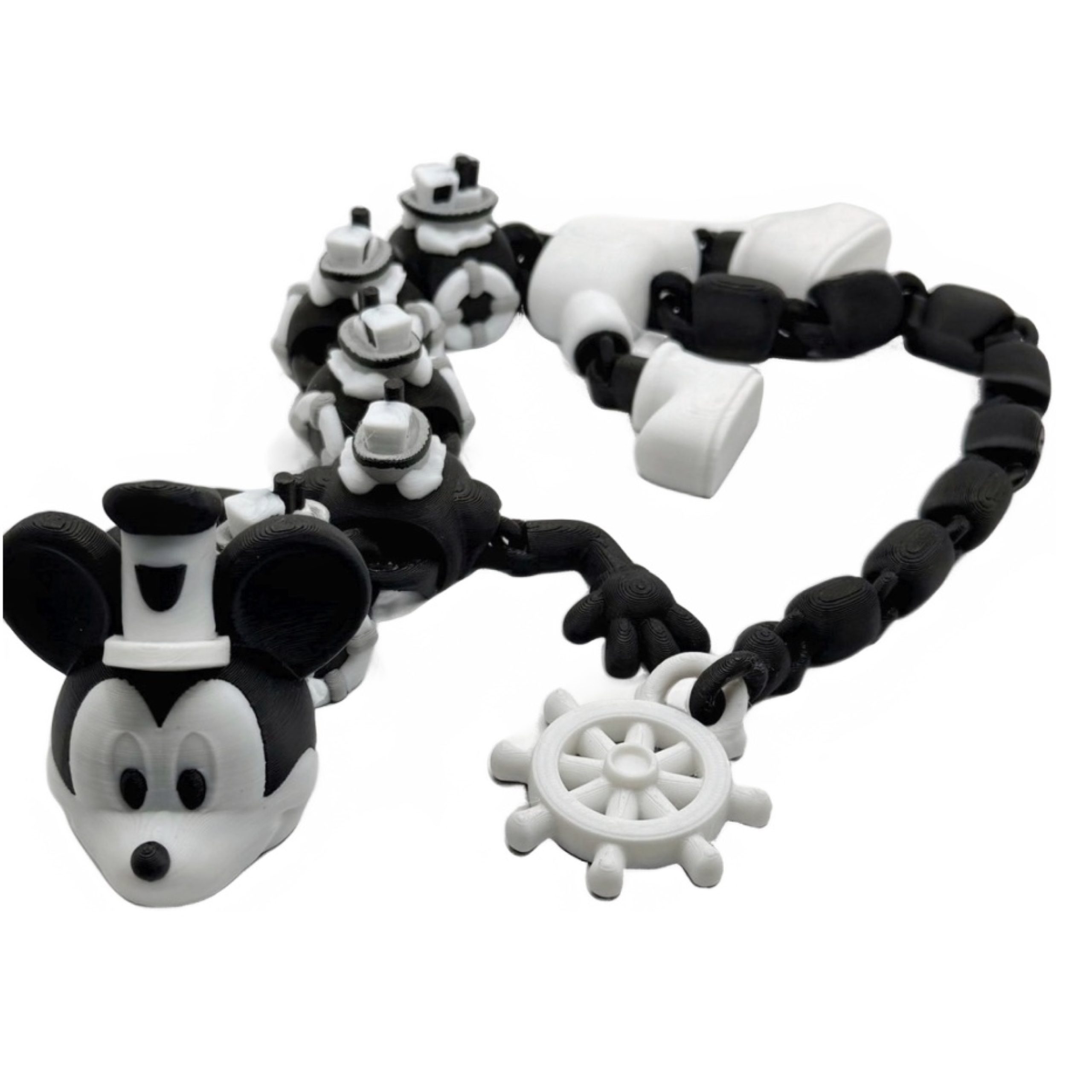 Steamboat Willie Mickey Mouse Dragon