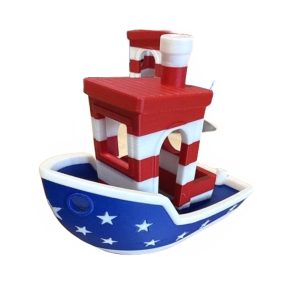 Patriotic Bency Boat