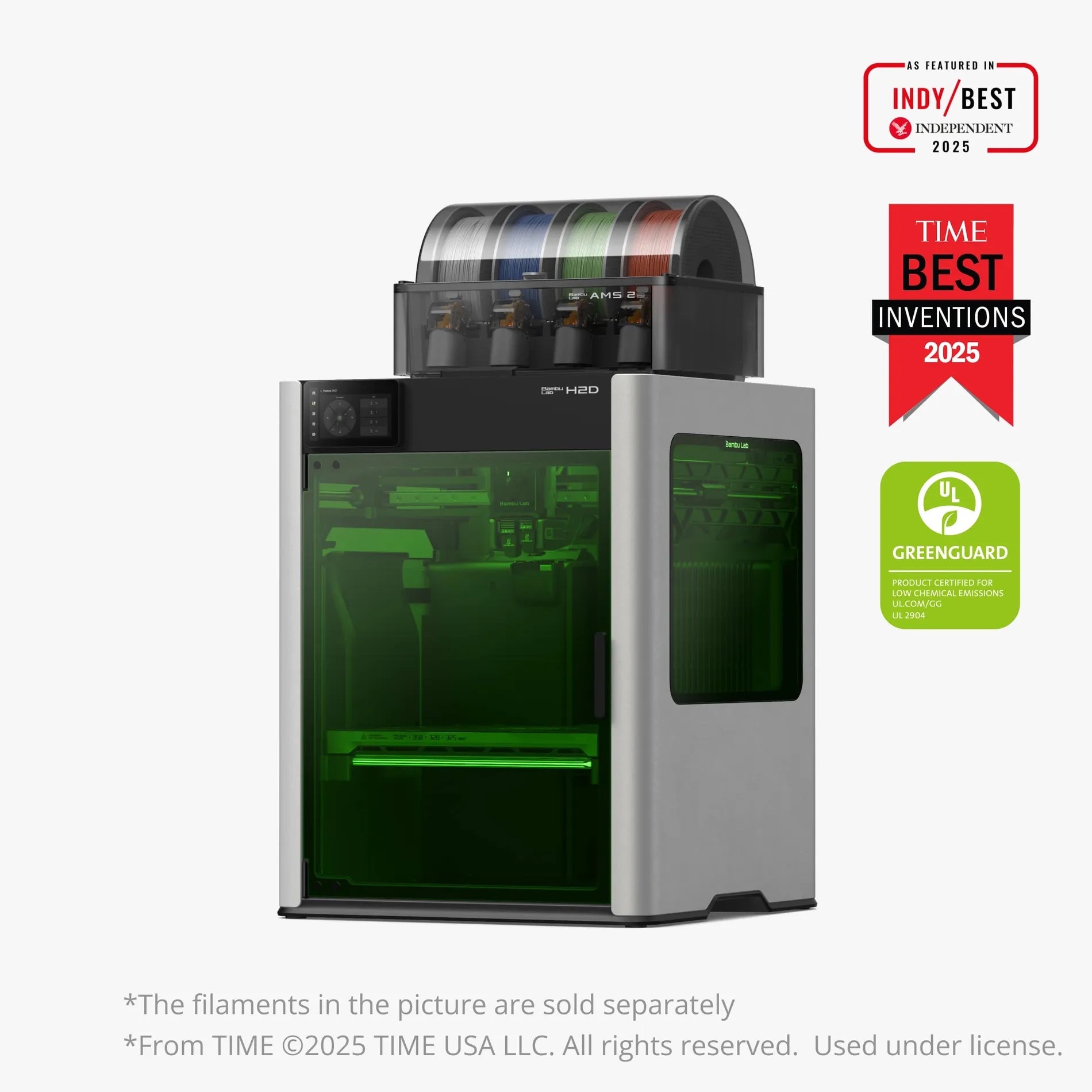 Bambu Lab H2D 3D Printer
