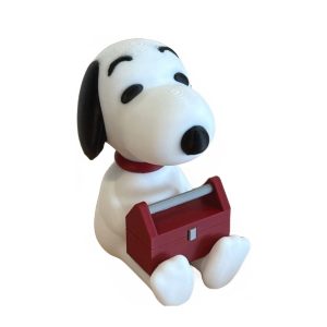 Snoopy with toolbox