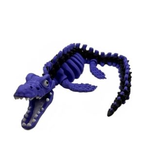 Dino Purple Mosasaurus Skellie