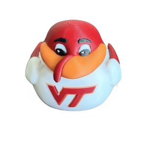 Virginia Tech Hokie Bird Mascot Duck – Excluaive Layersake Design
