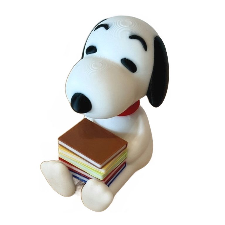 Snoopy with Books