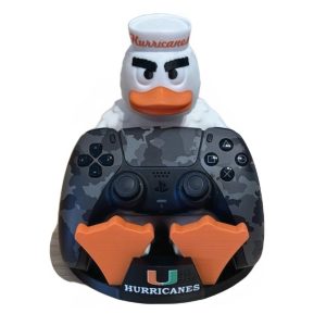 Miami Hurricanes Mascot PS5 Controller Holder – Layersake Design