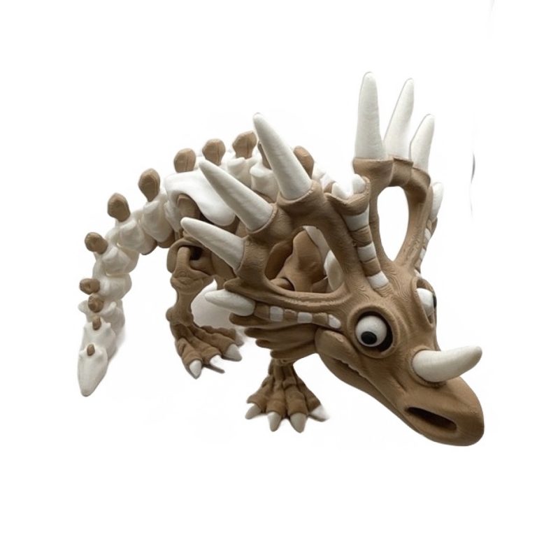 Dino Styracosaurus Skellie