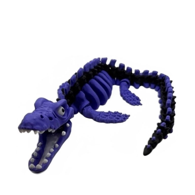 Dino Purple Mosasaurus Skellie