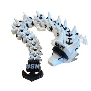 Navy Flexi Dragon