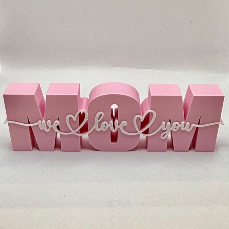 Mom – We Love You Sign