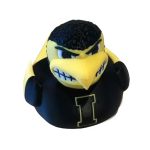 Iowa Hawkeyes Herky The Hawk Mascot Inspired Duck