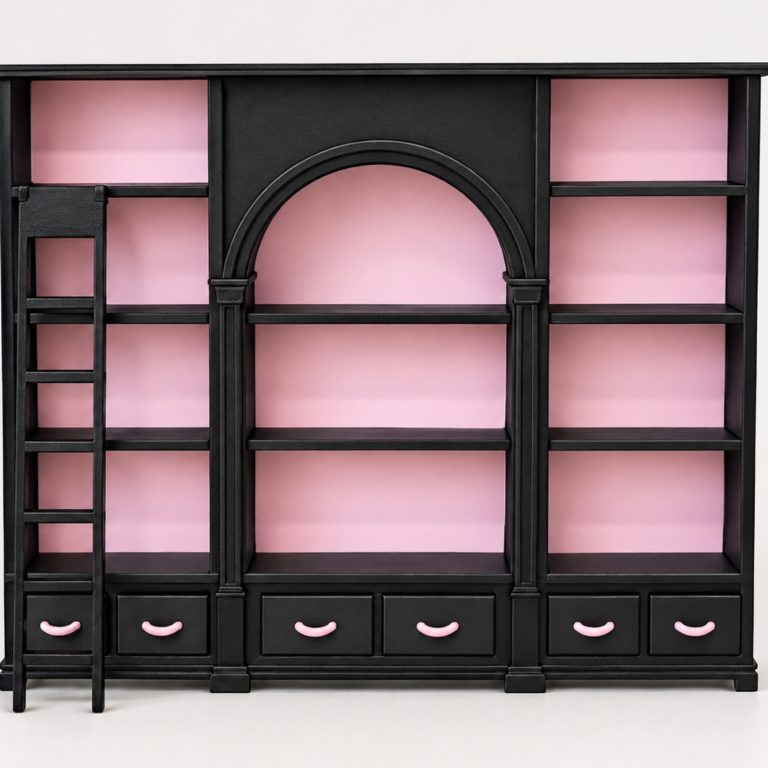 Mini Brands Arched Book Shelf Set