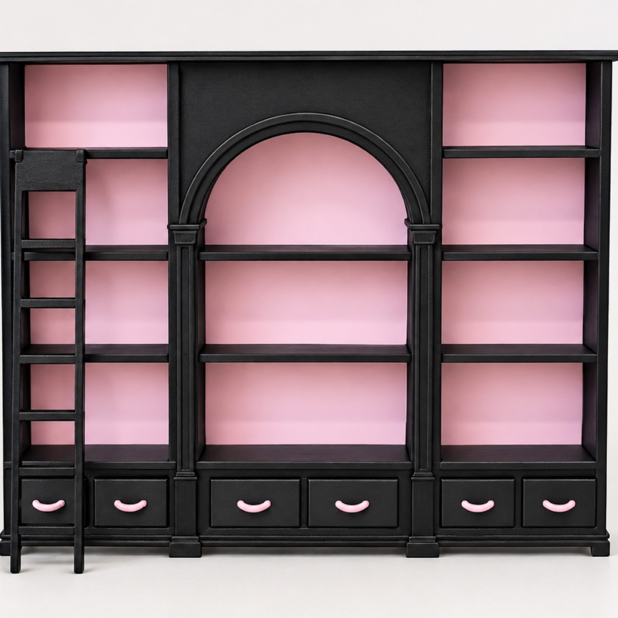 Mini Brands Arched Book Shelf Set