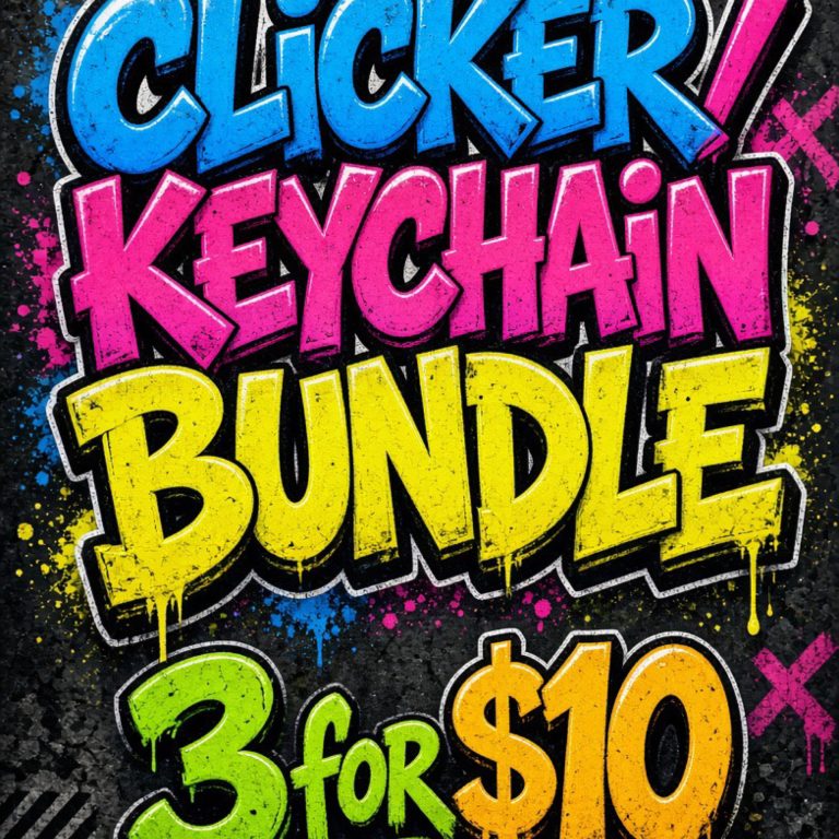 Clicker/Keychain Bundle