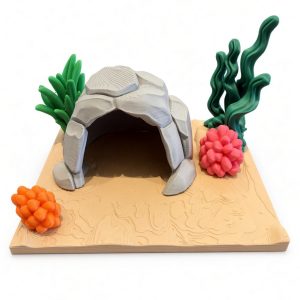 Underwater Cave play set for minis