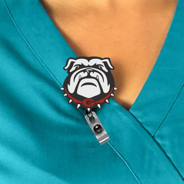 UGA Bulldogs Interchangeable Badge Reel