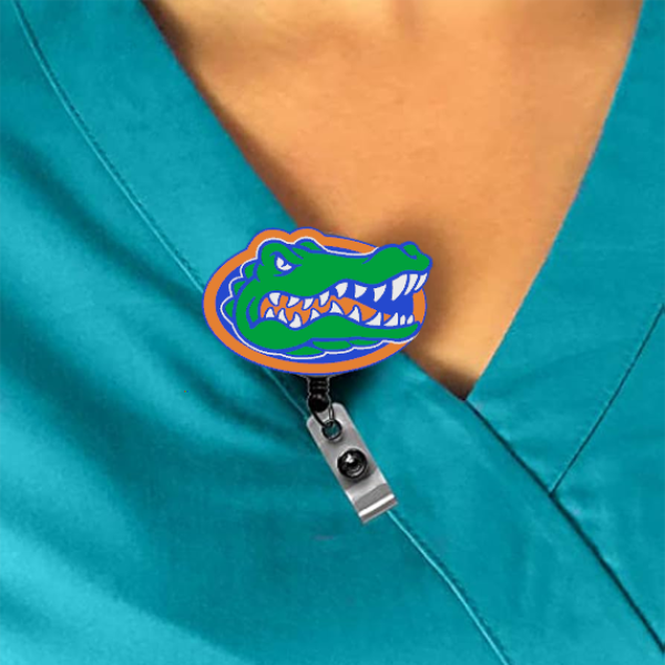 Florida Gators Interchangeable Badge Reel